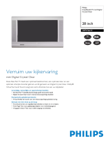 Philips 28PW6618/01 Product Datasheet