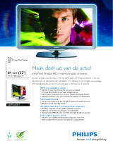 Philips 32PFL6605H/12 Product Datasheet