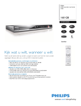 Philips DVDR3450H/31 Product Datasheet
