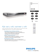 Philips DVDR3460H/31 Product Datasheet