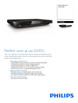 Philips DVP3600/12 Product Datasheet