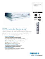 Philips HDRW720/00 Product Datasheet