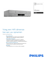 Philips VR550/39 Product Datasheet