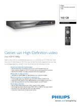 Philips DVDR3575H/31 Product Datasheet