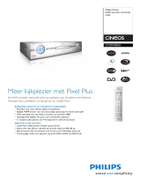 Philips DVDR9000H/10 Product Datasheet