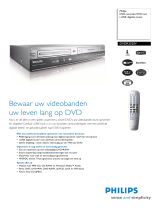 Philips DVDR3320V/19 Product Datasheet