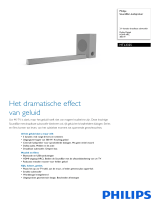 Philips HTL3325/10 Product Datasheet