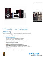 Philips MCD908/12 Product Datasheet