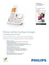 Philips CD2951W/22 Product Datasheet