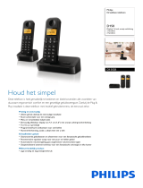 Philips D1502B/22 Product Datasheet