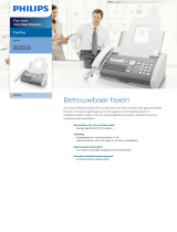 Philips PPF725/BEW Product Datasheet