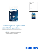 Philips CR1220/00B Product Datasheet
