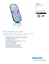 Philips SRU160/10 Product Datasheet
