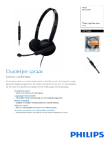 Philips SHM3560/10 Product Datasheet