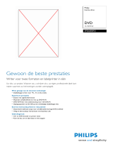 Philips SPD6000FO/00 Product Datasheet