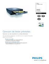 Philips SPD3200CC/00 Product Datasheet