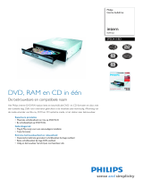 Philips SPD2411BD/01 Product Datasheet