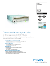 Philips DVDR1660K/00 Product Datasheet