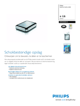 Philips SPD5400CC/00 Product Datasheet