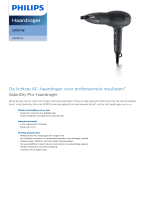 Philips HP4997/22 Product Datasheet