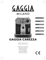 Gaggia RI8525/01 Handleiding