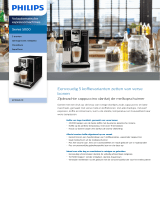 Philips EP5360/10 Product Datasheet