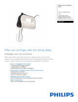 Philips HR1578/00R1 Product Datasheet