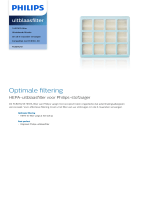 Philips FC8070/01 Product Datasheet