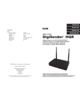 AEI Security & Communications DigiSender HQR DG15RX Installaton Manual