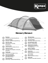 Kampa Mersea 3 Poled Tent Installatie gids
