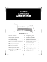 Dometic Pro Windbreak 3 Panel Installatie gids