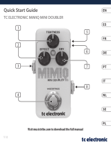TC Electronic 414429 Electronic Mimiq Mini Doubler Gebruikershandleiding