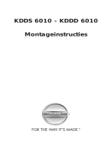 KitchenAid KDDS 6010 Installatie gids