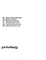 Privileg DGHVP 83 LT K/1 Gebruikershandleiding