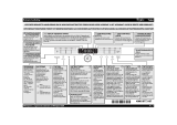 Whirlpool ADP 720 IX Program Chart