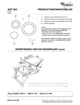 Whirlpool AKT 803/BA Program Chart