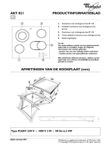 Whirlpool AKT 821/BA Program Chart