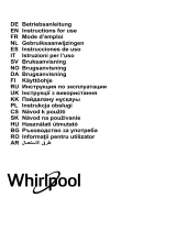 Whirlpool WHVP 83F LM K Gebruikershandleiding
