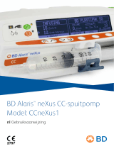 BD Alaris™ neXus CC -spuitpomp Handleiding