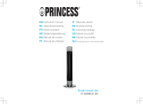 Princess Smart Black/Silver WIFI Connected Tower Fan Handleiding