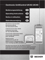 Becker Centronic UnitControl UC45 Operating Instructions Manual