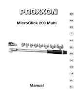 Proxxon MicroClick Series Handleiding