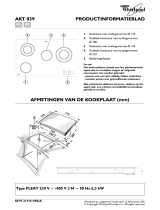 Whirlpool AKT 839/LX Program Chart