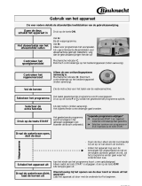 Bauknecht GSXK 7415/1 Program Chart