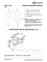 Bauknecht ETPV 7640/IN Program Chart