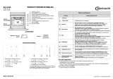 Bauknecht ELZ 6260 IN Program Chart