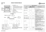 Bauknecht ELZE 7260 IN Program Chart