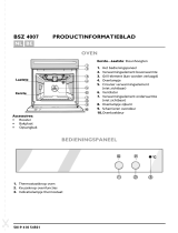 Bauknecht BSZ 4007 SW Program Chart