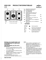 IKEA HOB G30 S Program Chart