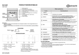 Bauknecht ELZ 6260/AL Program Chart